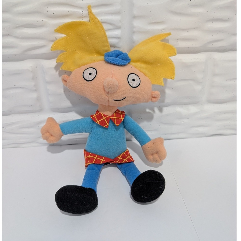 Vintage 1999 Hey Arnold Star Bean Plush Mattel Nickelodeon 90s Toy 10 Inch